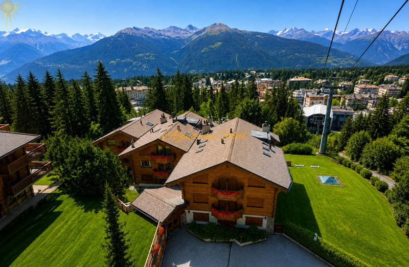 Appartement Ski-in/Ski-out de standing de 4.5 pièces avec piscine privée au coeur de Crans ! (13)