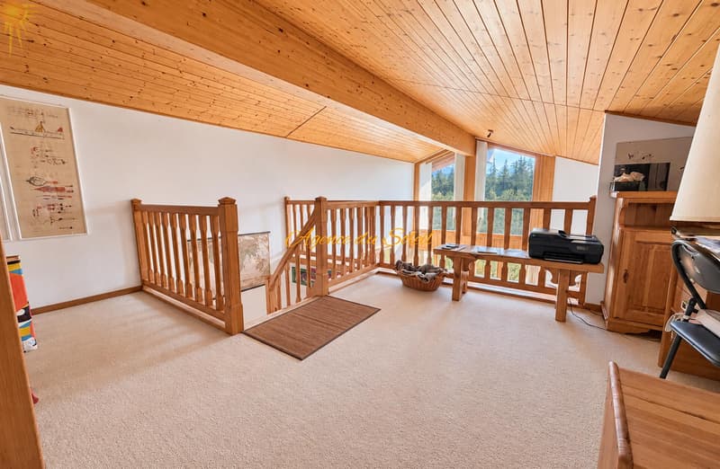 Très beau chalet de 6.5 pièces sur un grand terrain arborisé à Crans ! (4)