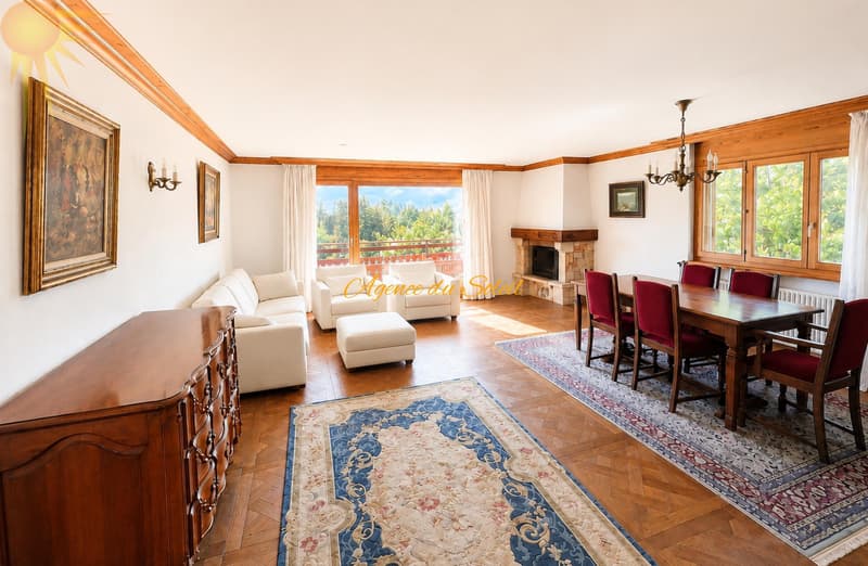 Très joli appartement traversant d'angle à Crans ! (2)