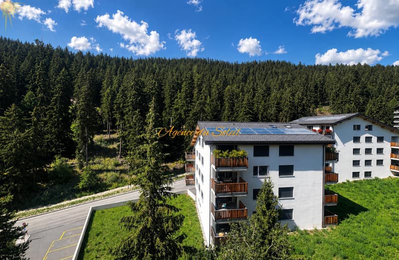 À louer entre le 1er décembre 26 et le 30 avril 27 ce bel appartement rénové de 2.5 pièces à Montana ! (12)