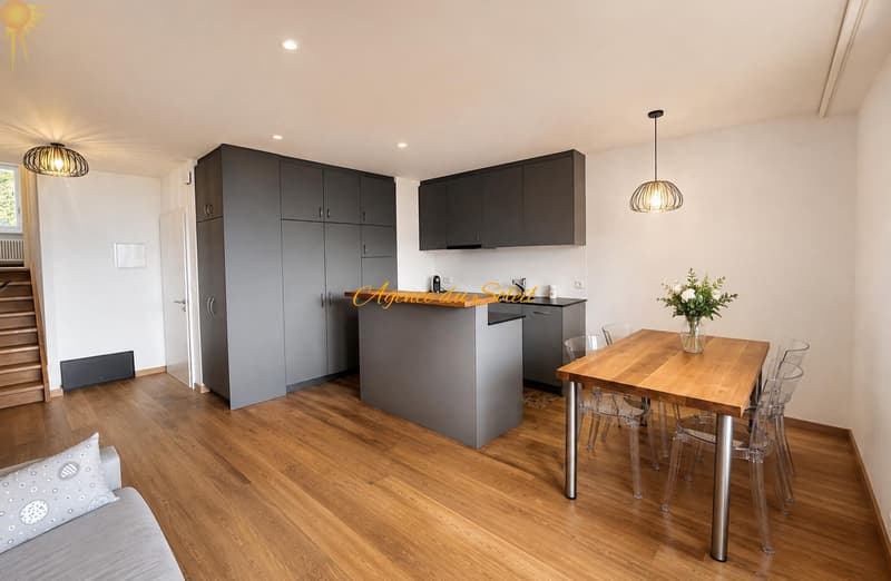 À louer entre le 1er décembre 26 et le 30 avril 27 ce bel appartement rénové de 2.5 pièces à Montana ! (4)