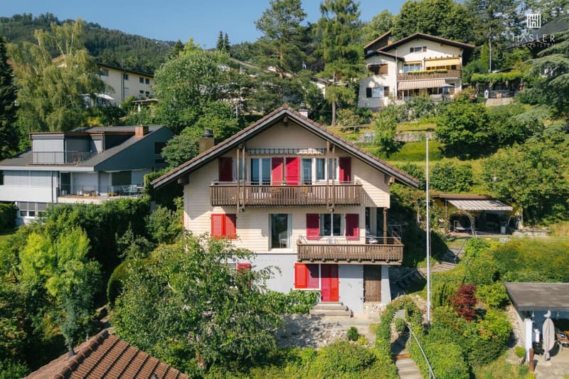 2-Familienhaus mit fantastischem Ausblick auf den Thunersee und die Berge (2)