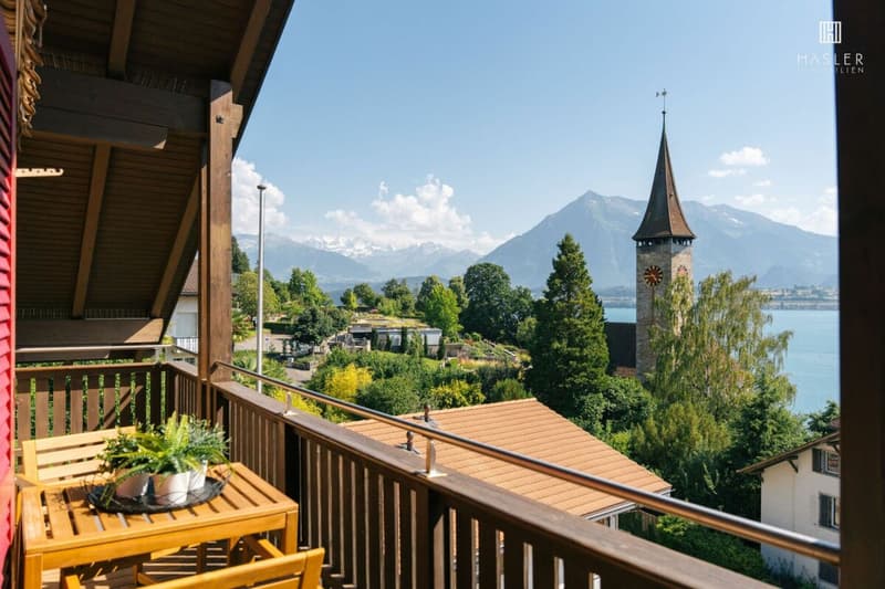 2-Familienhaus mit fantastischem Ausblick auf den Thunersee und die Berge (3)