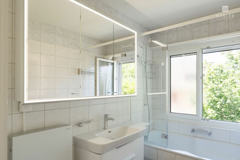 Appartamento vacanze di 3½ locali sulla riva del lago di Thun con area balneare (9)