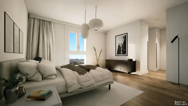L'ÎLOT DU GIBART APPARTEMENT NEUF DE 4.5 PCES AVEC JARDIN (5)