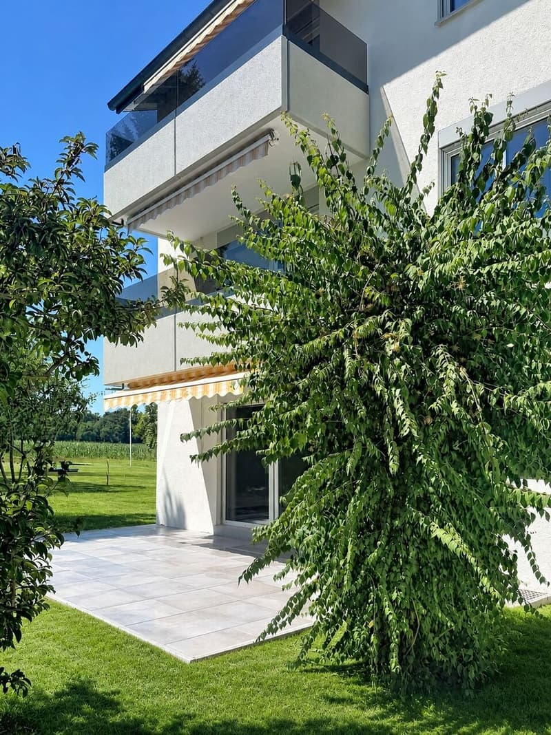 Très bel appartement rénové de 4.5 pces avec jardin (2)