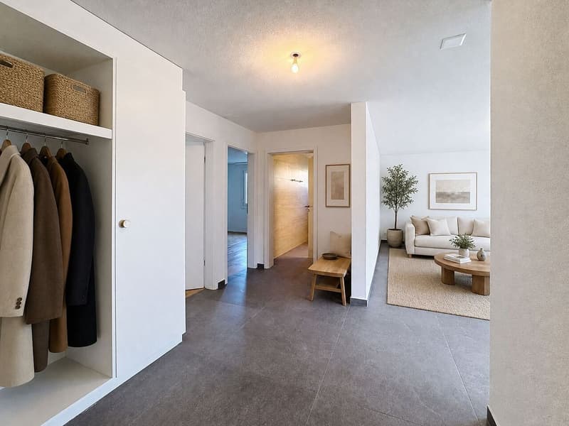 Très bel appartement rénové de 3.5 pces avec balcon (13)