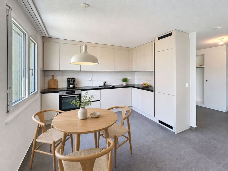 Très bel appartement rénové de 3.5 pces avec balcon (7)