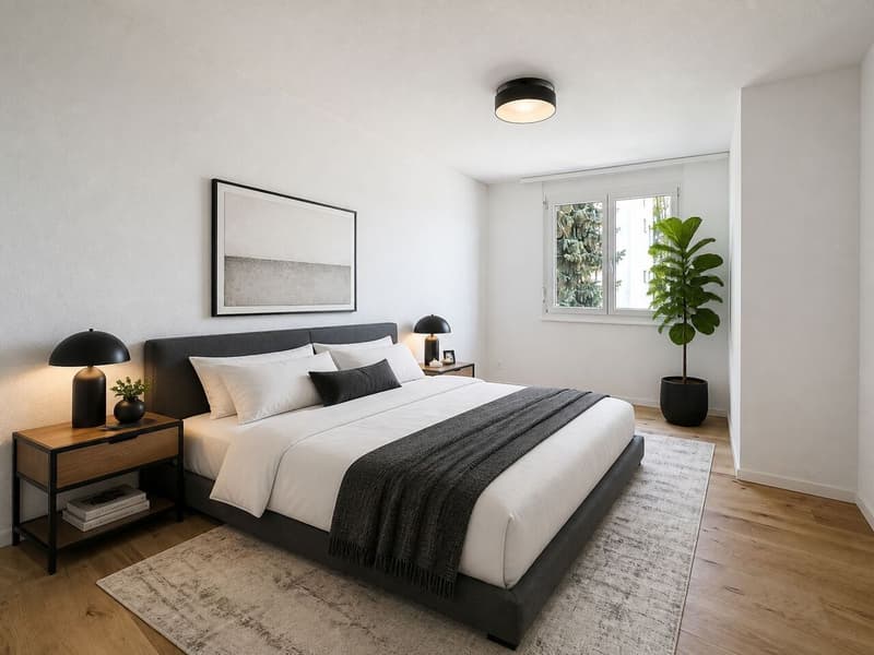 Très bel appartement rénové de 3.5 pces avec balcon (11)