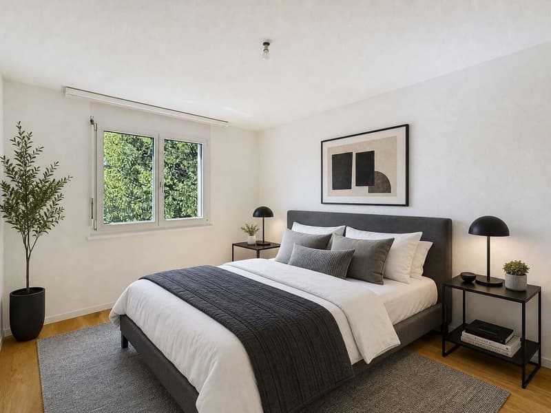 Très bel appartement rénové de 4.5 pces avec balcon (7)