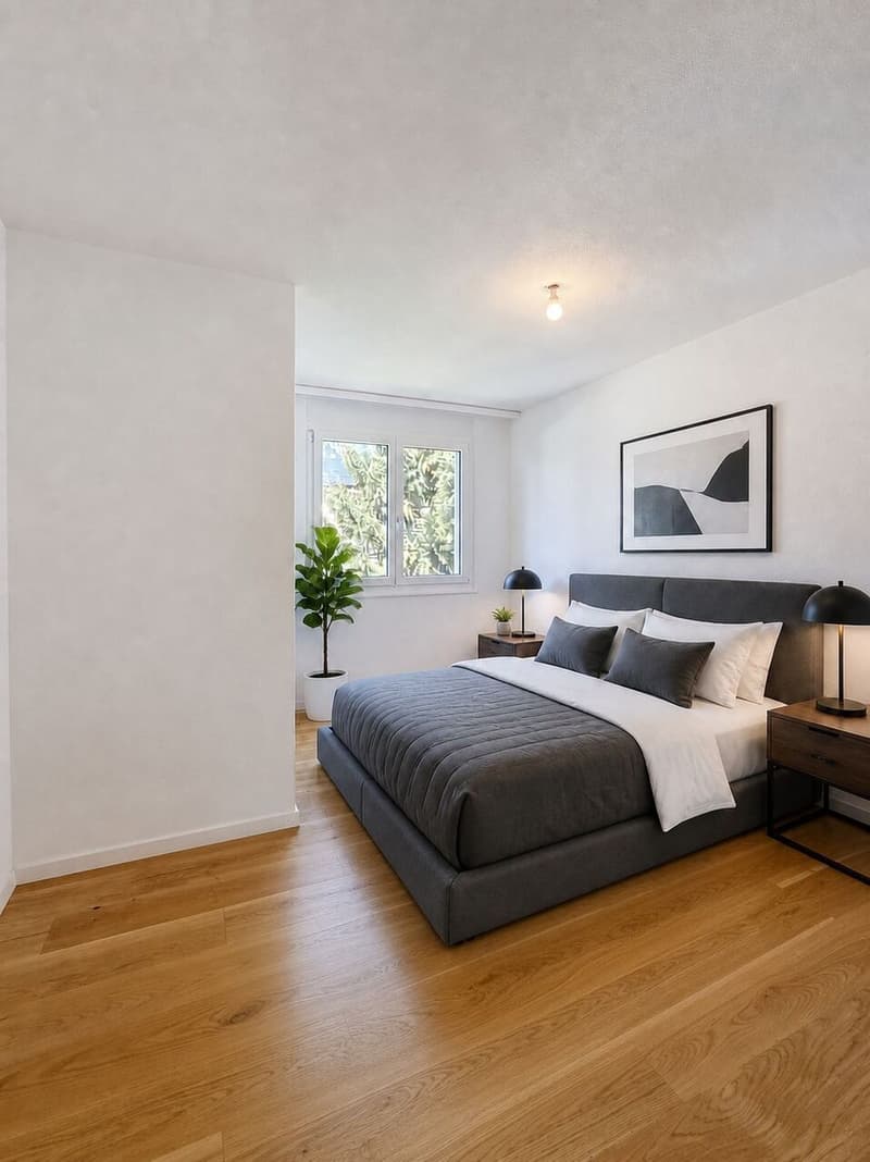 Très bel appartement rénové de 4.5 pces avec balcon (10)
