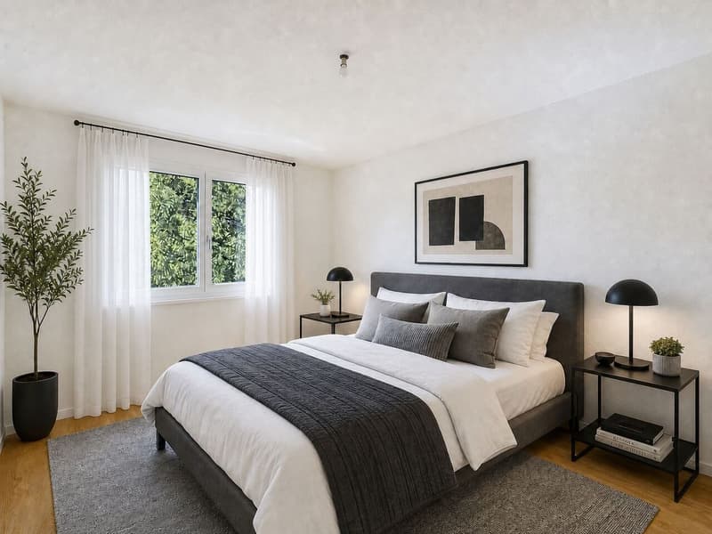 Très bel appartement rénové de 4.5 pces avec balcon (8)