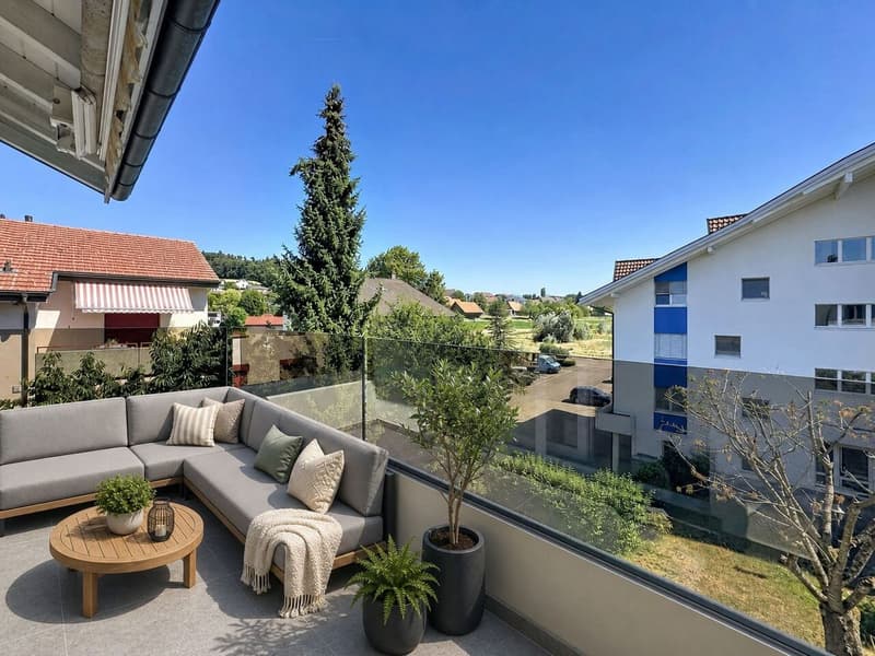 Très bel appartement rénové de 3.5 pces avec balcon (9)