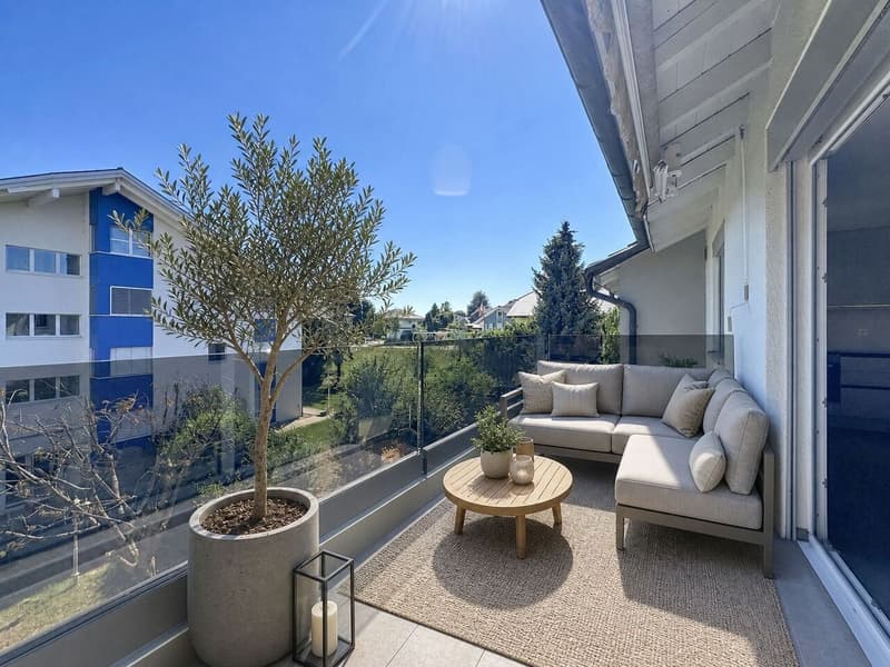 Très bel appartement rénové de 3.5 pces avec balcon (8)
