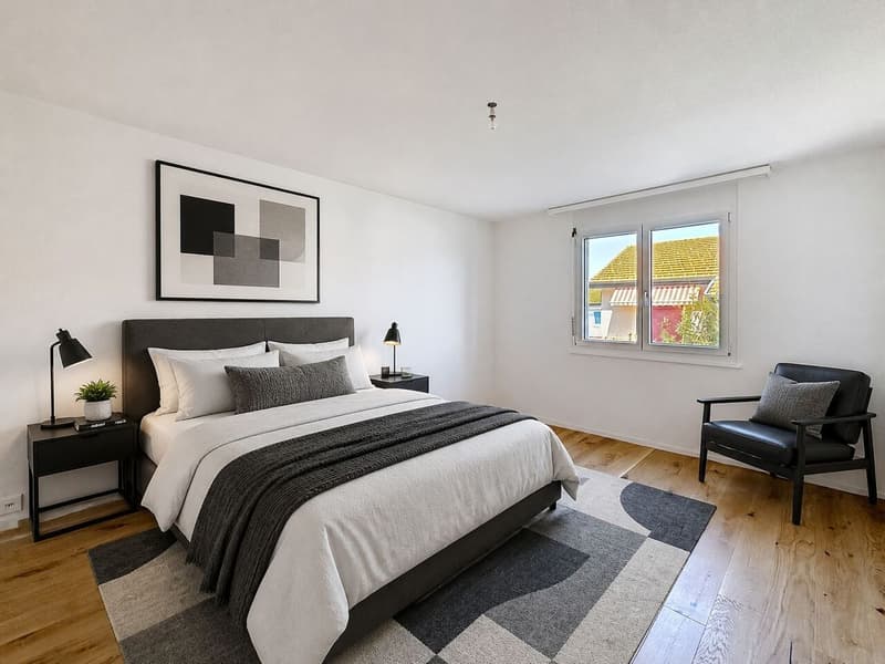 Très bel appartement rénové de 3.5 pces avec balcon (11)