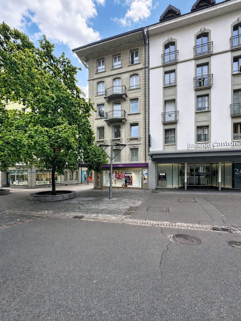 Au coeur de Fribourg ! Magnifique 2,5 pièces avec deux balcons (2)