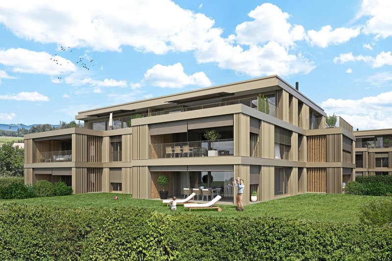 Moderne Eigentumswohnungen in Lüterkofen (SO), nahe Bern und Solothurn (1)
