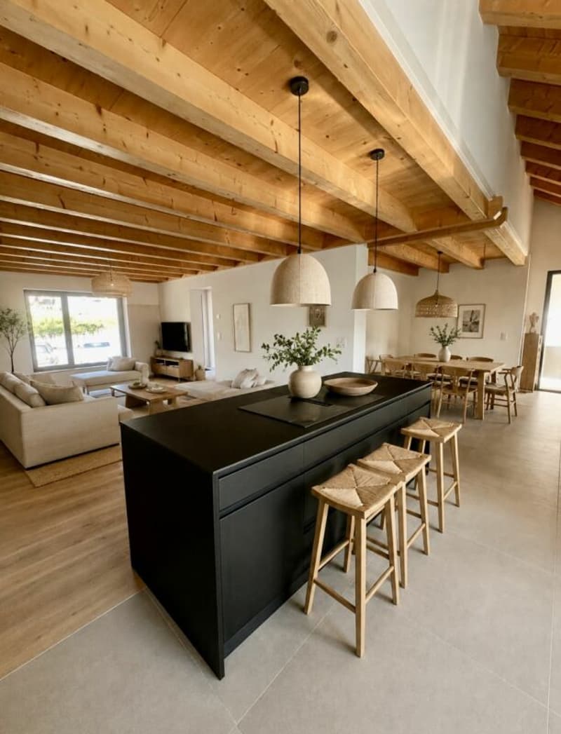 Angrenzende Villa 3.5 Zimmer in Réchy (1)