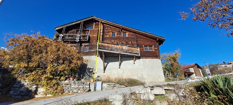A VENDRE : Maison villageoise mitoyenne 6.5 pces en duplex (2)