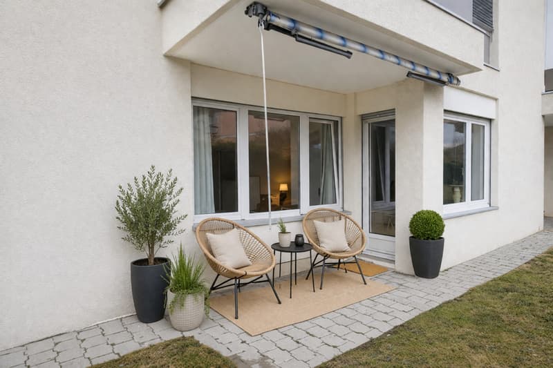 SIERRE - Charming 2.5 rooms with sunny terrace (4)