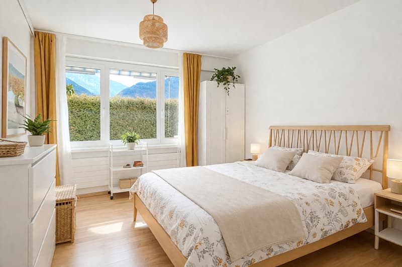 SIERRE - Charming 2.5 rooms with sunny terrace (2)