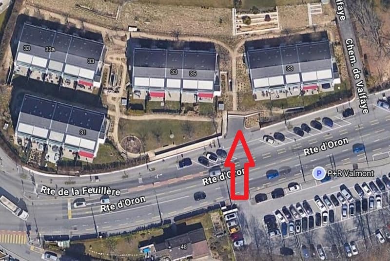 Interior parking spaces - Rte d'Oron 33, 1010 Lausanne (1)