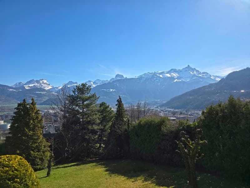 Villa padronale con parcella eccezionale Monthey (2)