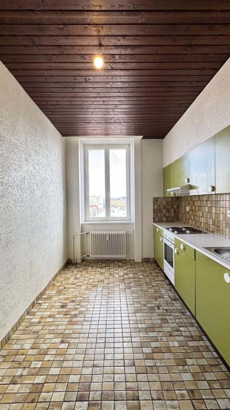 4 Zimmer hell nahe Bahnhof, 89 m², Aufzug | La Chaux-de-Fonds (10)