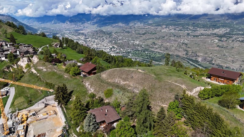 In vendita - Terreno a Nax (Pelleivro) - 1'377 m² - Zona chalet (3)