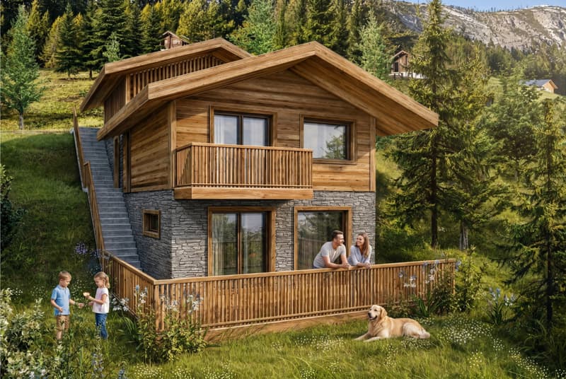 High-end chalet with panoramic view (7)