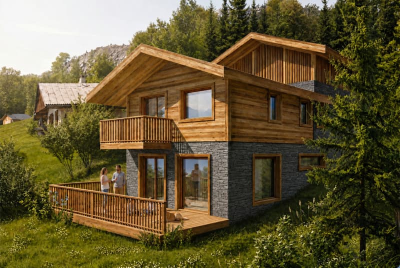 High-end chalet with panoramic view (5)