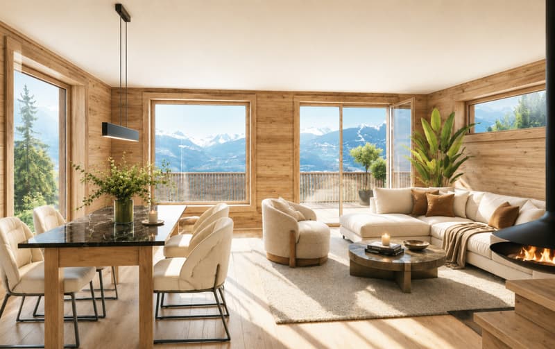 High-end chalet with panoramic view (1)