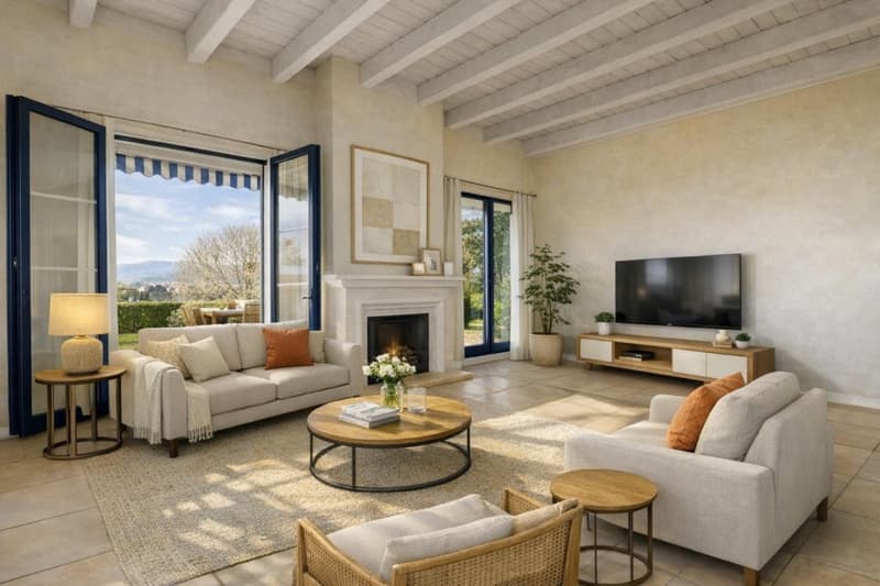 Bright and family-friendly house in the heart of Prangins (1)