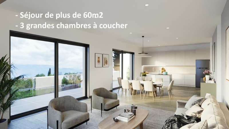 More than 2 lots available! Magnificent 4.5-room apartment with garden (1)