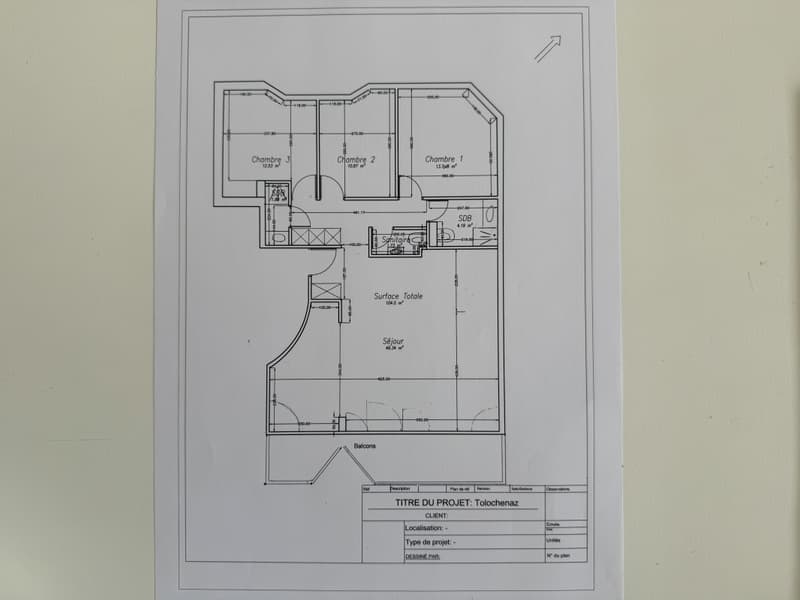 Renovated crossing apartment with balconies, 3 to 4 bedrooms (11)