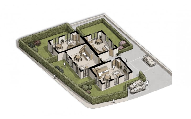 NEW - Beautiful 3.5-room villa with 93 m2 and controlled budget, Plot C (10)