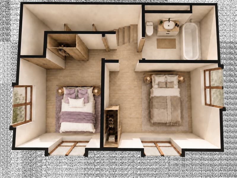 NEW - Beautiful 3.5-room villa with 93 m2 and controlled budget, Plot C (8)