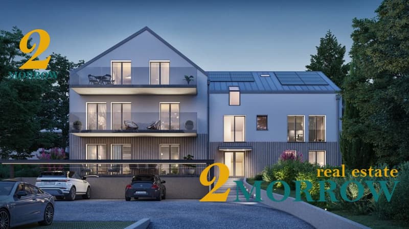 Three-room apartment 6.5 rooms in duplex with two balconies and view of the Alps (3)
