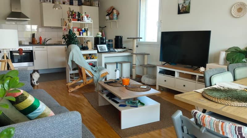 Joli 4 pièces avec grand balcon idéalement situé dans la région de Cointrin GE (5)