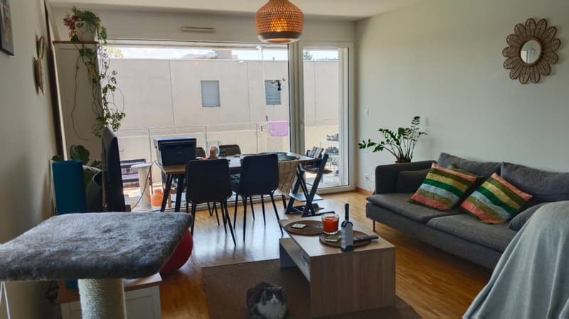 Joli 4 pièces avec grand balcon idéalement situé dans la région de Cointrin GE (1)