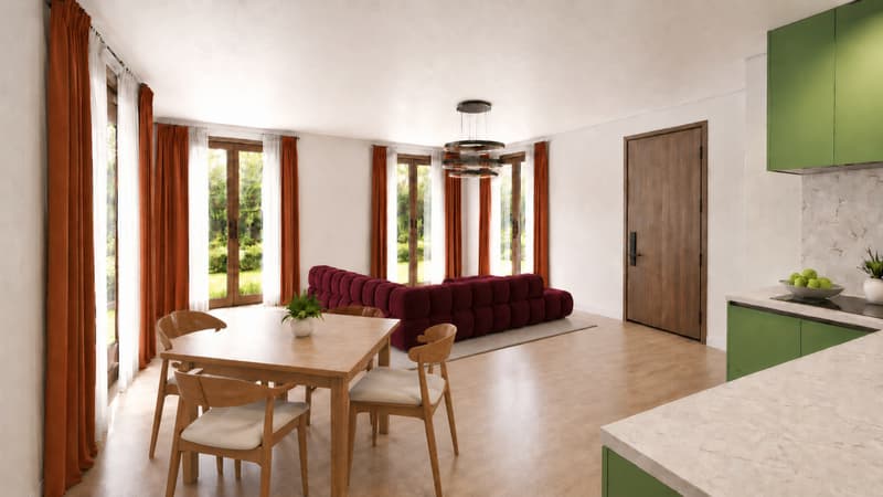 NEUVE - Jolie villa familiale de 5.5 pièces 136 m2 lot A (3)