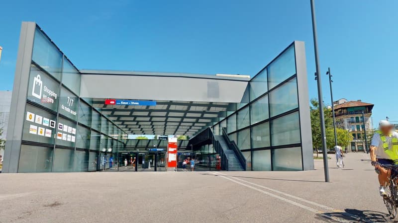 APPARTAMENTO 3 LOCALI ARREDATO - di fronte alla stazione di Eaux-Vives (7)