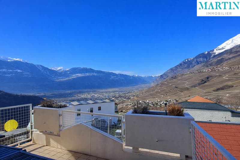 A VENDRE: Attique 4.5 pces avec vue panoramique Savièse (Chandolin) (2)