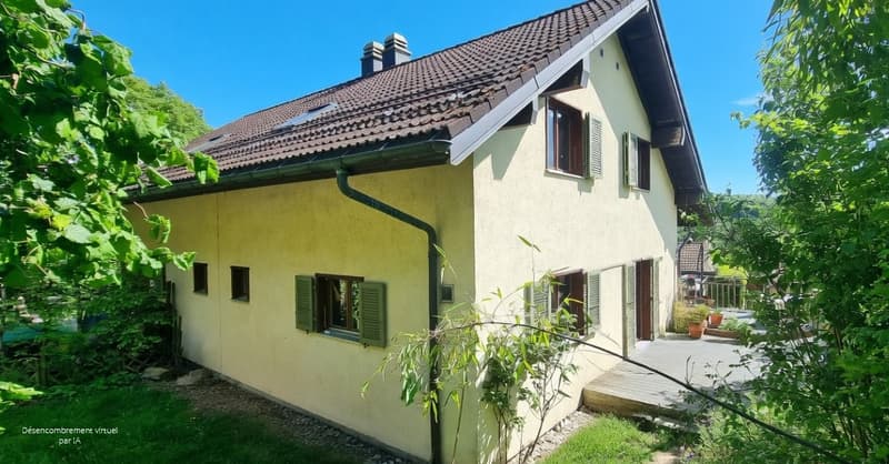 BEAUTIFUL SEMI-DETACHED HOUSE 4.5 ROOMS - A WAY OF LIFE AT THE FOOT OF THE JURA - EXCLUSIVITY (5)