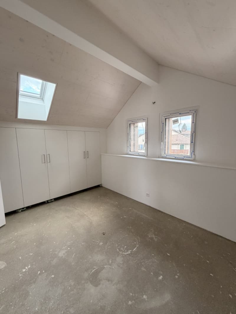 Bellissimo duplex di 3,5 locali, completamente ristrutturato con accesso privato (3)