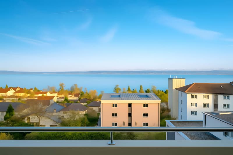 3,5 Zimmer hell mit Blick auf den See (2)
