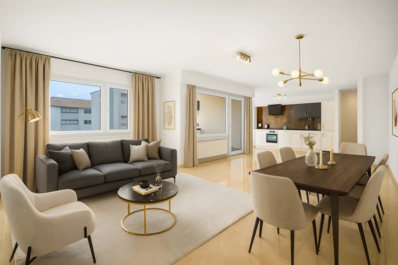 Luxuswohnung 4,5 Zimmer (1)