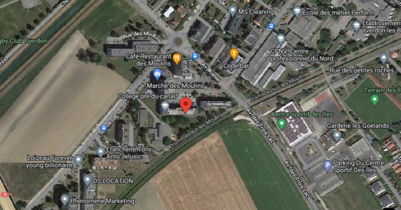 Rue des Moulins 107 a Yverdon - 3.5 pezzi al 3° piano (1)