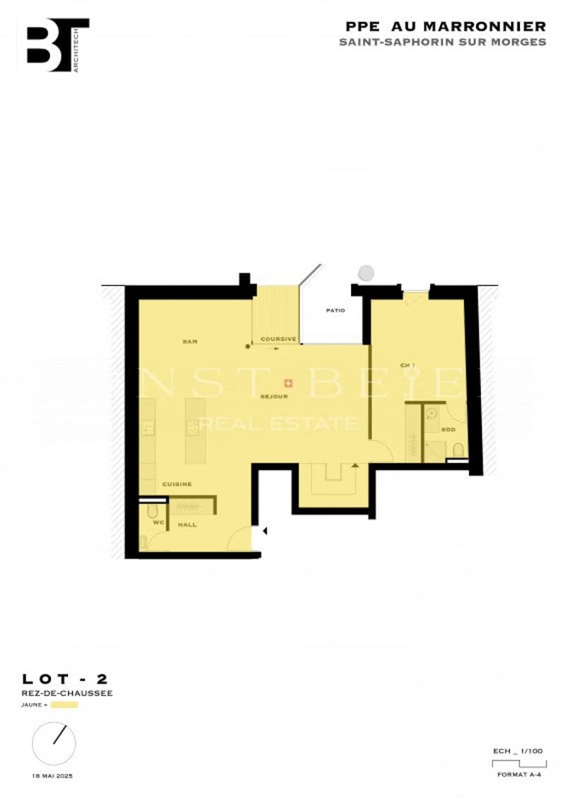 PROMOTION ON PLANS - Magnificent 5.5-room triplex of high standing with garden (9)