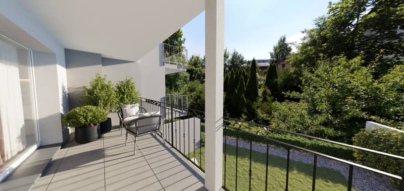 RARE 4,5p 145 m2 LUMINEUX PROCHE COMMODITES, NATURE, GRAND BALCON (2)